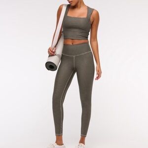 Women's houndstooth 7/8 legging